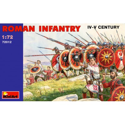 ROMAN INFANTRY ( IV-V CENTURY ) - 1/72 SCALE - MINIART 72012